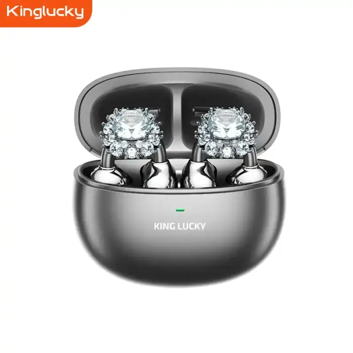 Kinglucky Ear Clip Open-Ear TWS Earbuds | 16mm Driver, 50H Battery