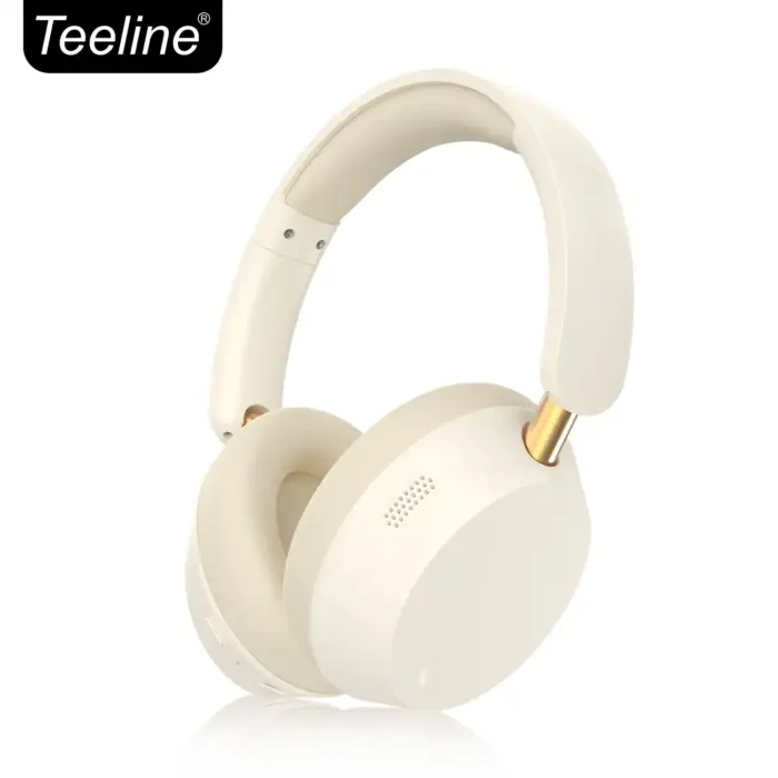 Teeline Hybrid ANC Wireless Headphones – 35Hr Battery, 40mm Drivers