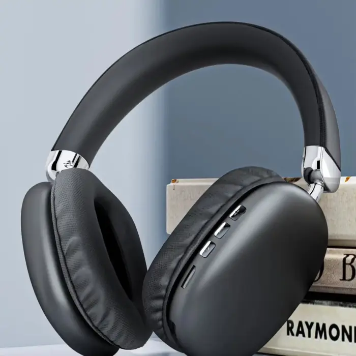 Wireless ANC Over-Ear Headphones | Bluetooth, TF Card, USB-C