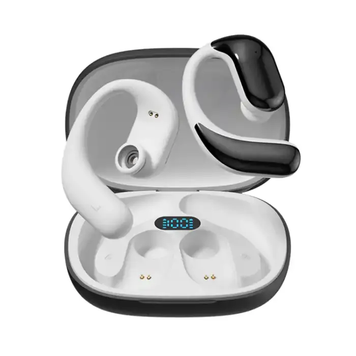 Open-Ear Sport Earbuds – Dolby Digital, ENC Calls, LED Battery Case